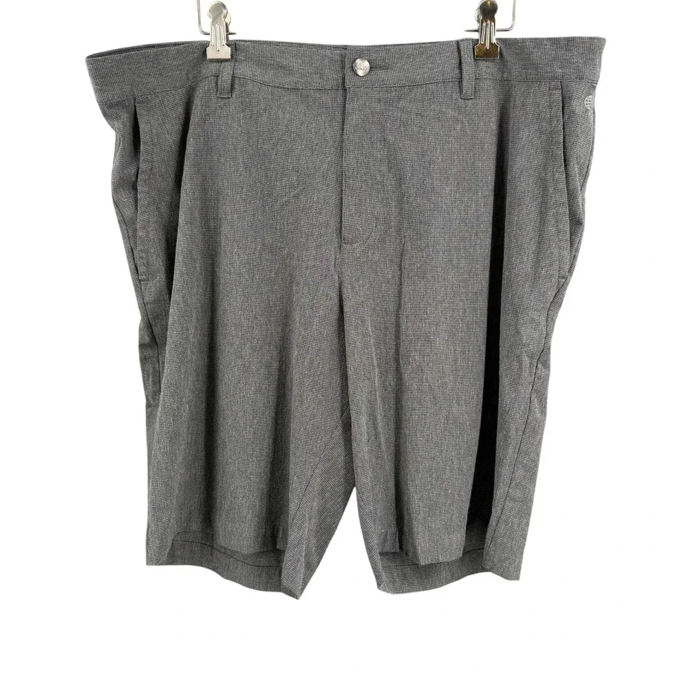 Adidas Golf‎ Shorts Gray Performance Stretch 9 Inch Inseam Size 38